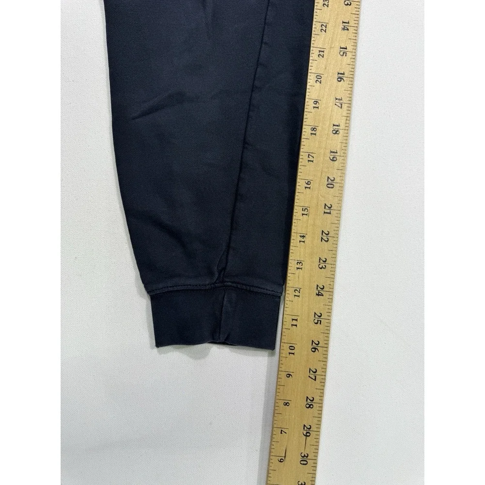 Nike Sweatpants Men Small Black Fleece Joggers Drawstring Cuffed Logo DQ5191-010